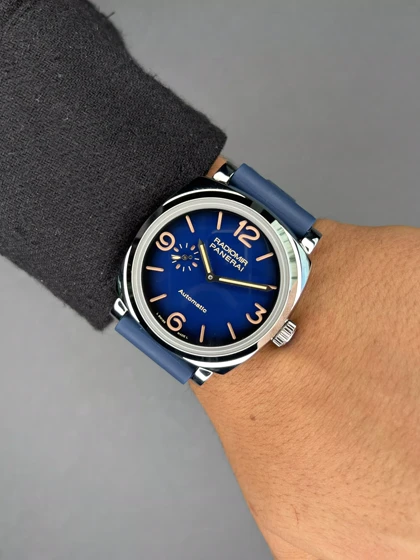 ساعت مچی پنرای رادیومیر سرمه ای ثانیه بغل Panerai Radiomir