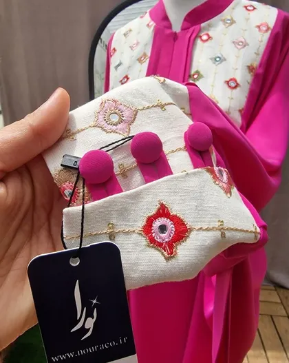 عبا صدف کوتاه سرخابی