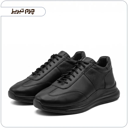 کفش اسپرت مردانه چرم طبیعی مدل سپهر M046
