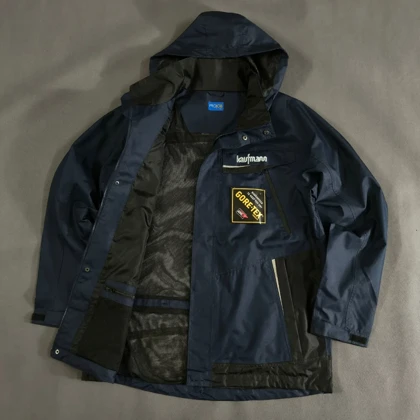 SIZE XXL - XL کاپشن بلند برزنتی و مقاوم اورجینال از برند معتبر PROJOB سوئد مدل Kaufmann