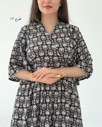 پیراهن فلورا کد 1837