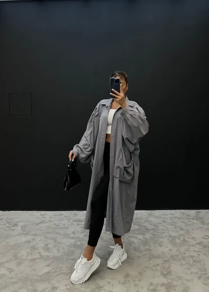 مانتو کیمونو جیب گت