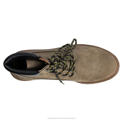 بوت تی‌تی گازولین زیتونی نبوک - GAAZOLIN TT Boots Smooth Olive N