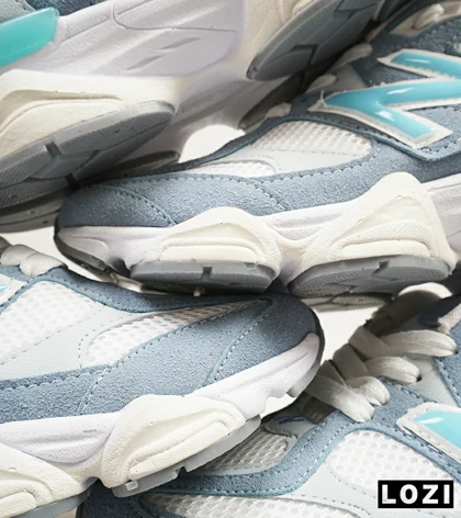 کفش کتانی زنانه سفید آبی NEW BALANCE 9060