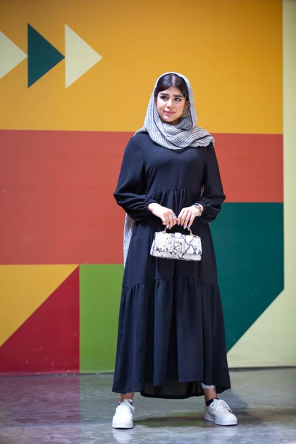 کنفی کراش یقه 7 دامن طبقه‌ای