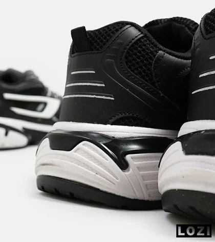 کفش کتانی مردانه مشکی سفید DIESEL S-SERENDIPITY SPORT مدل 5381