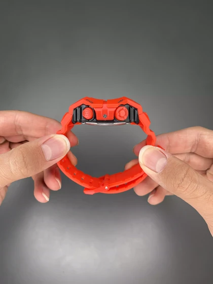 ساعت مچی کاسیو جی-شاک بند قرمز Casio G-Shock GA-B001-4AER