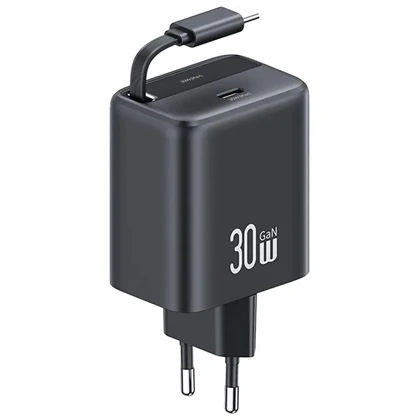 شارژر دیواری 30 وات یوسامز USAMS مدل CC241 تایپ سی با کابل