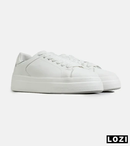 کفش کتانی کژوال مردانه سفید ZARA مدل 7645