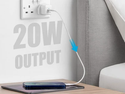 شارژر دیواری شارژ سریع انکر ANKER POWERFUL YET PORTABLE POWERPORT III 20W Max USB-C HOME Adapter A2149