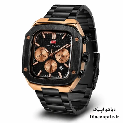 ساعت مچی مردانه اورجینال موتور ژاپنی برند مینی فوکوس سه موتور مدل Mf0414G.04