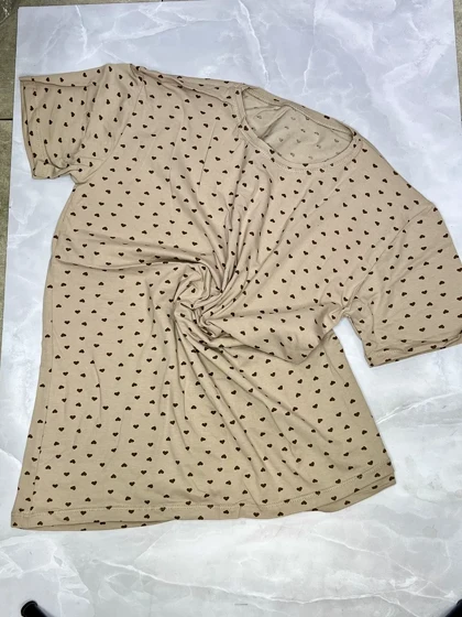 ست شلوار تیشرت راحتی پنبه