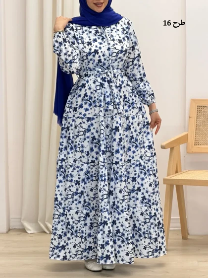 4252-پیراهن بلند نوردخت