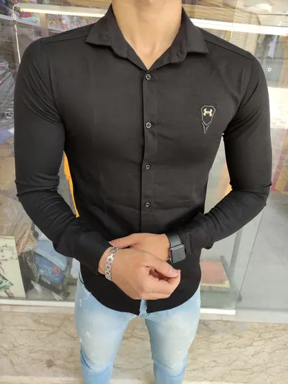 پیراهن آستین بلند مشکی شیک