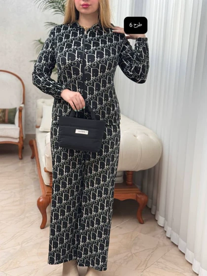 سویشرت شلوار مخمل دیور 3498