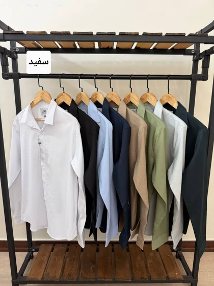 پیراهن استین بلند قابپک مخفی 2512