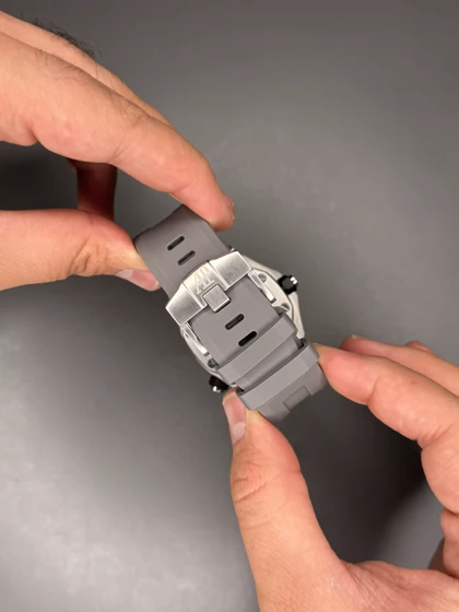 ساعت مچی اودمار پیگه افشور بند و صفحه طوسی Audemars Piguet Offshore