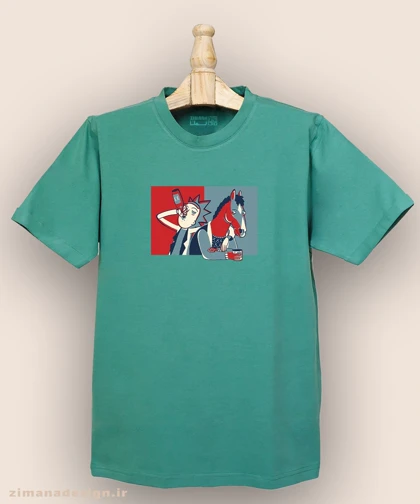 تیشرت مردانه و زنانه طرح ریک اند مورتی کد 887