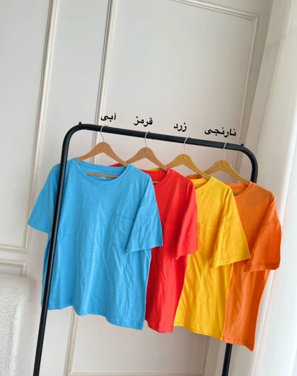 تیشرت پنبه اسلپ سانیا کدTS-2001