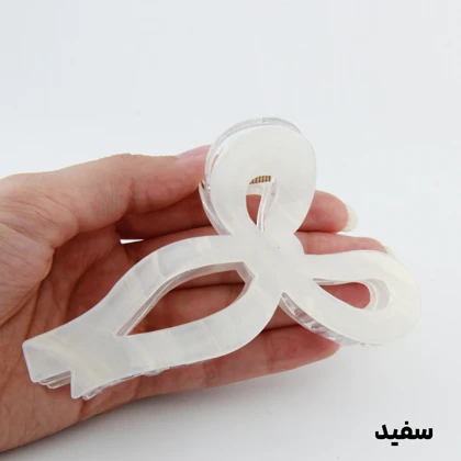 کلیپس دخترانه مدل پاپیون خطی آبرنگی