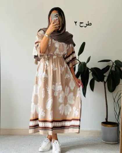 پیراهن ساحلی نیلی