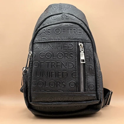 بادی بگ چرم مشکی مدل تایپی