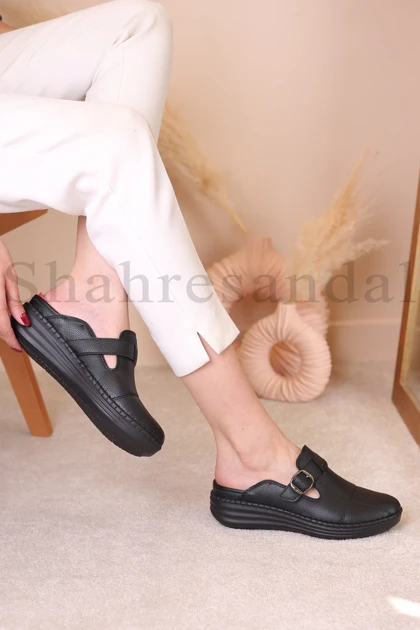 کفش صندل جلو بسته زنانه سارا