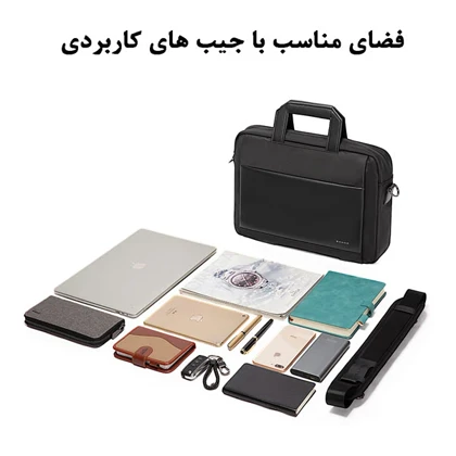 کیف دستی لپ تاپ 15.6اینچ اورجینال بنج BANGE 7702