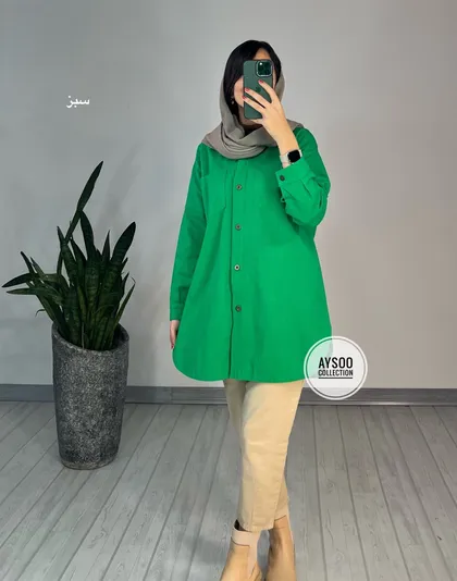 مانتو کتان شیدا