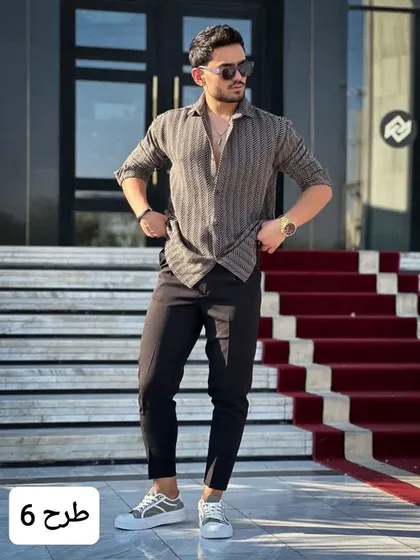 پیراهن جناقی _ کد 3039