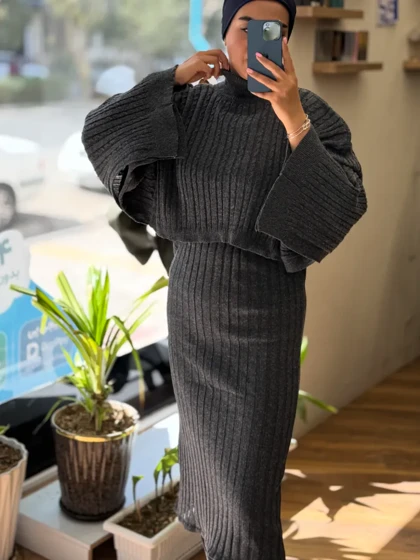 ست سارافون و رویه ی بافت _8322