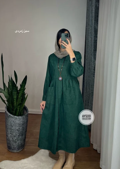 پیراهن مانتویی گیتا