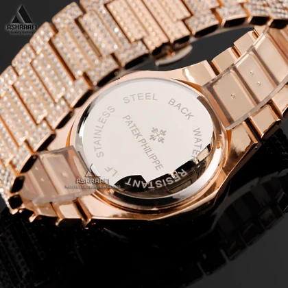 پتک فیلیپ نگین‌دار Patek Philippe Nautilus Full Diamond R