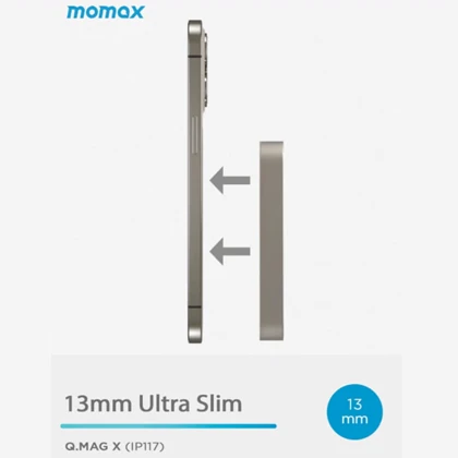 پاور بانک 10000 وایرلس مومکس IP117 Q.Mag X1 توان 20 وات