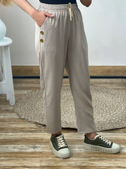 شلوار لینن کد 2829