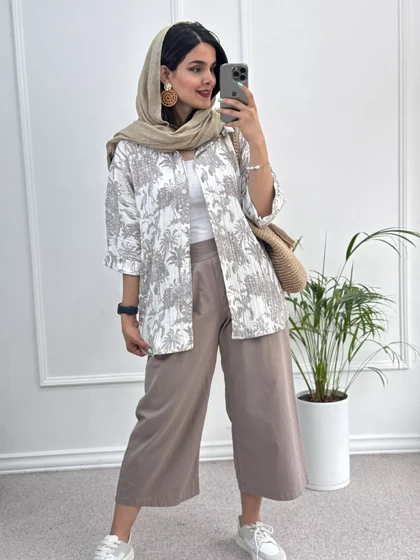 مانتو شومیزی موگه