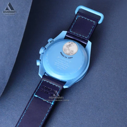ساعت مچی امگا سواچ Omega x Swatch Speedmaster Super Blue