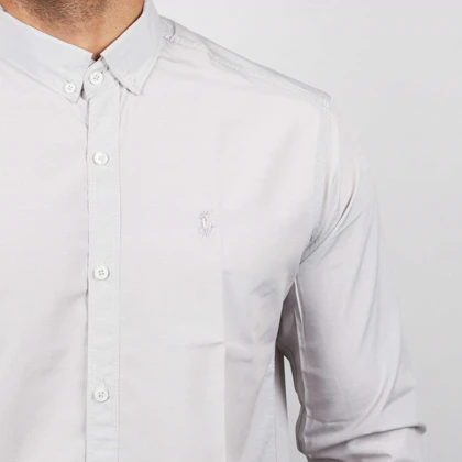 پیراهن آستین بلند راه راه مردانه مدل 6102059