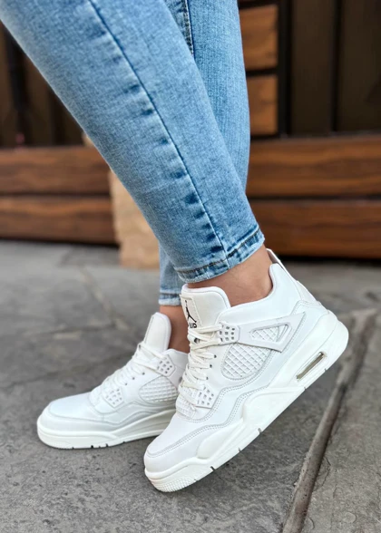 کتانی زنانه ورزشی نایکی جردن 4 (برند کاپلان)