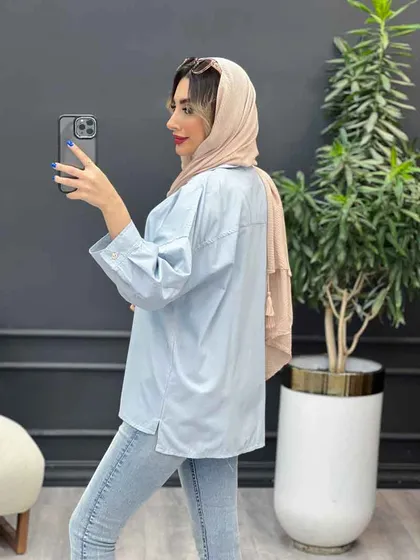مانتو تک جیب پاکتی مهرا