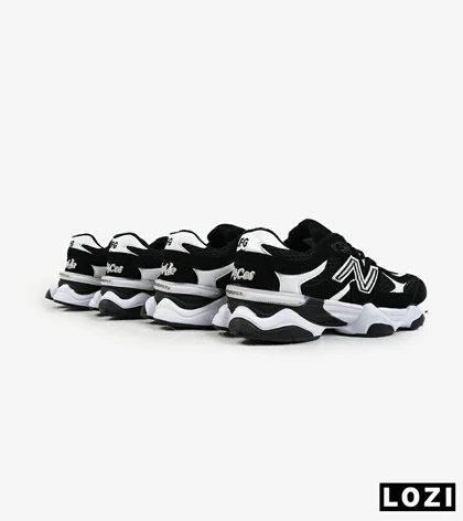 کفش کتانی بزرگ پا مشکی سفید NEW BALANCE 9060 مدل 4271
