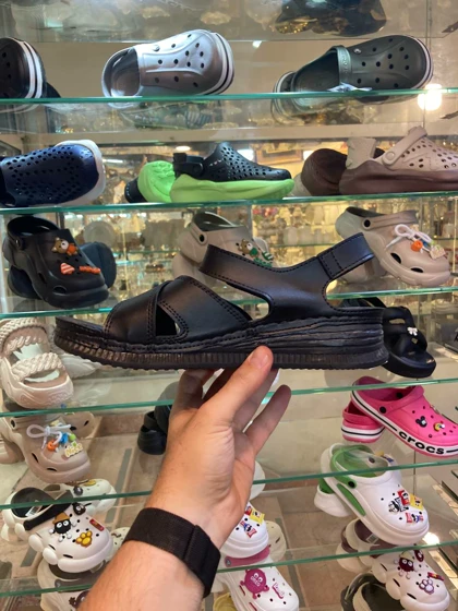 صندل رکابدار زنانه مدل رزیتا blk