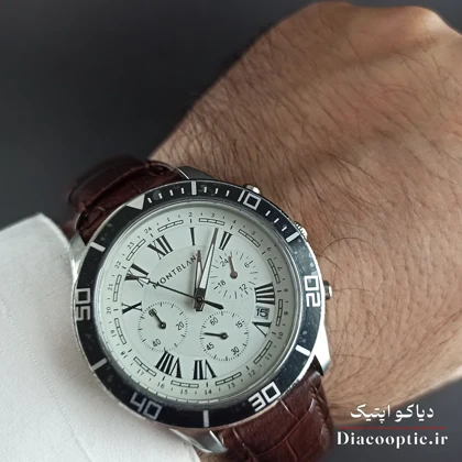 ساعت مچی مردانه برند مونت بلانک سه موتور مدل DO1155