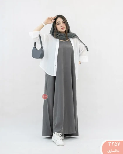 پیراهن بندی سیلک 3257