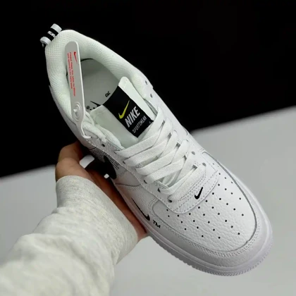 نایک ایر فورس وان سفید تی ام Nike Air Force 1 White TM