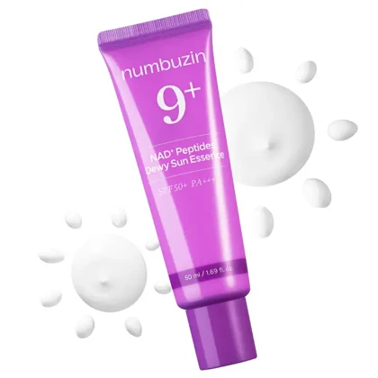 ضد آفتاب نامبوزین شماره 9 پپتاید Numbuzin No.9 NAD BIO Super Defense Glow Sunscreen SPF50