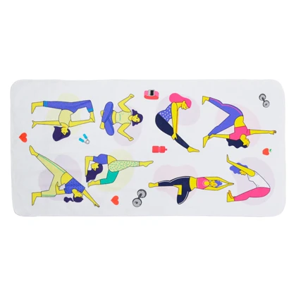 حوله ورزشی مدل Relax-403M0615 ابعاد 100 در 48 سانتی متر