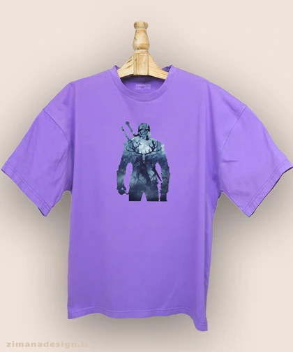 تیشرت لش مردانه و زنانه طرح ویچر کد 989