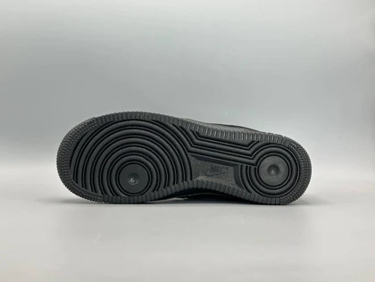 کتانی نایکی ایرفورس1 فول بلک/Nike Air Force1 low