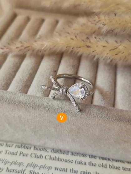 انگشتر جواهری فری سایز 15 مدل